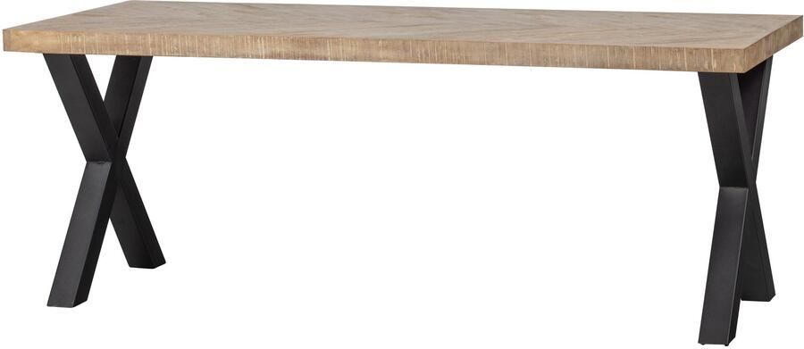 WOOOD Combi-Tablo: Mango Visgraat 180X90&Alkmaar