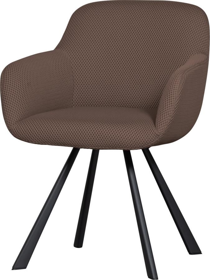 WOOOD Eetkamerstoel Juno Mesh Espresso