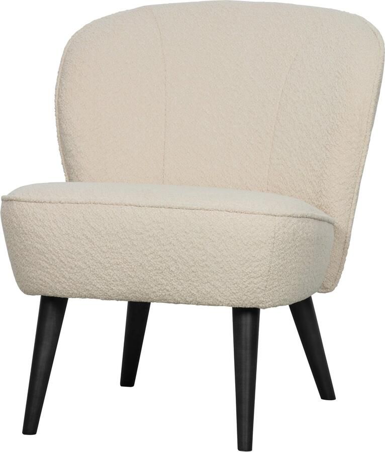 WOOOD Fauteuil Sara Boucle Creme