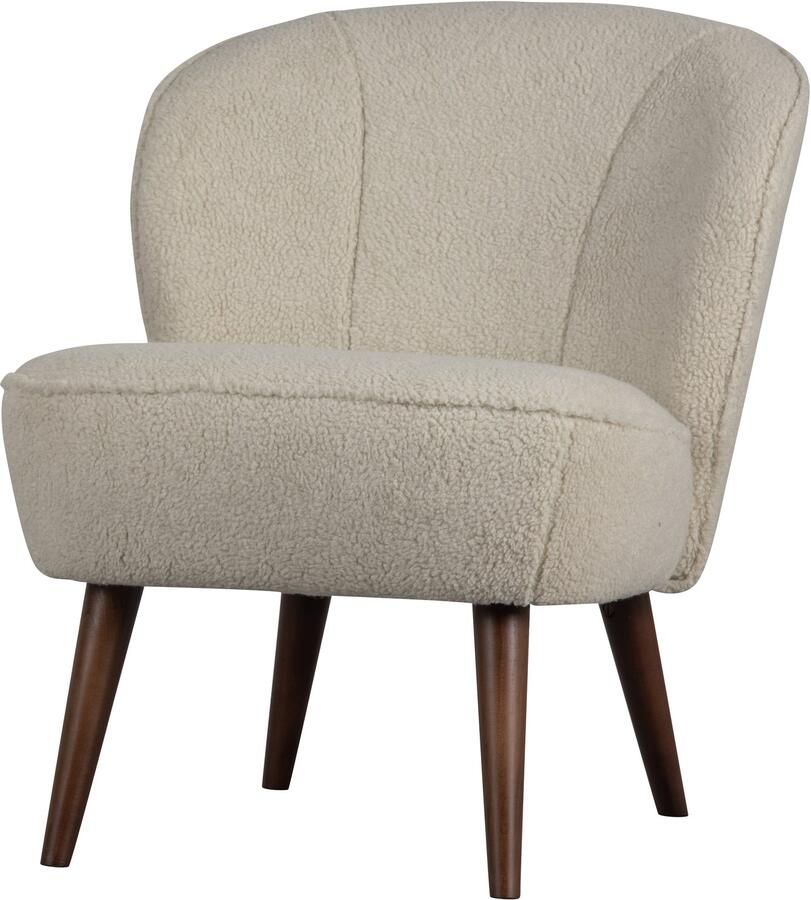 WOOOD Fauteuil Sara Teddy Off White