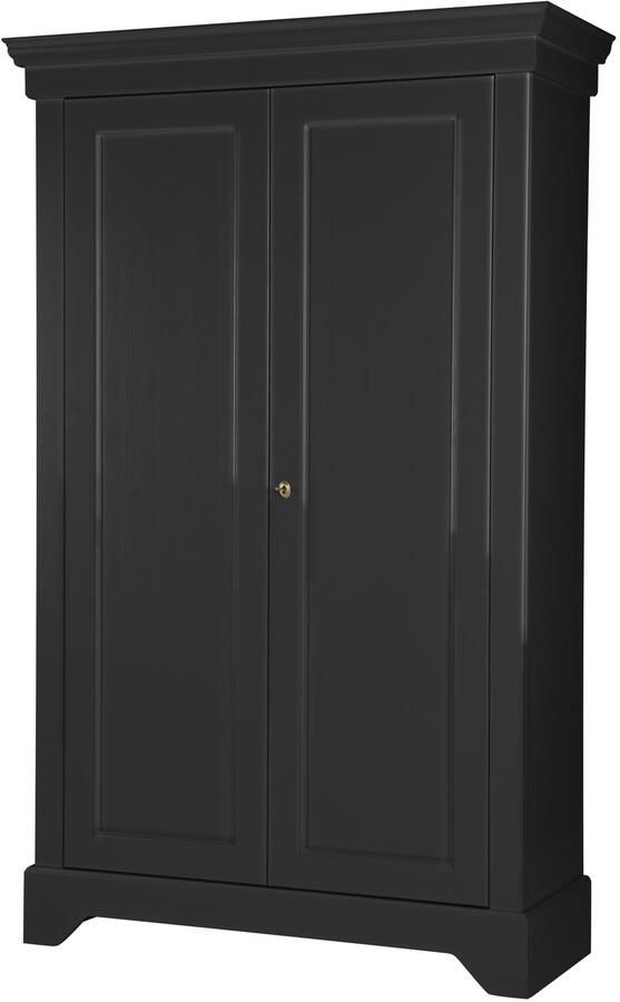 WOOOD Kast Isabel Brocante Grenen Diep Zwart [Fsc]