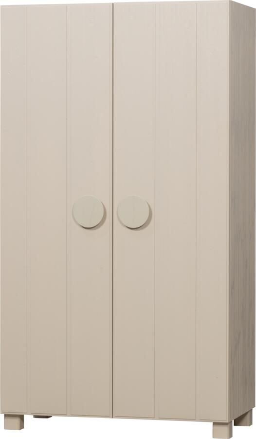 WOOOD Kast Noah 2-Drs Geborsteld Grenen Dust [Fsc]