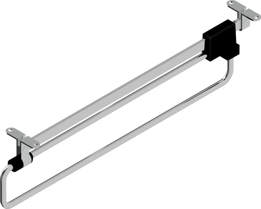 WOOOD KLEDINGHANGER UITTREKBAAR OPTIEPAKKET