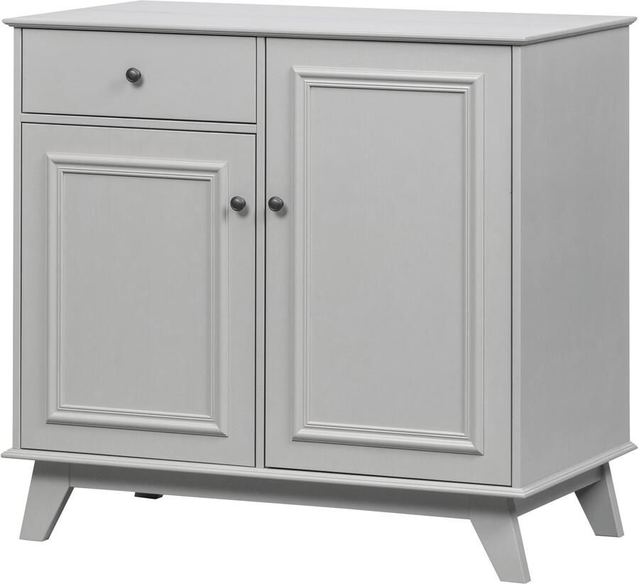 WOOOD Opbergkast Lily 1 Lade + 2 Deuren Grenen Clay [Fsc]