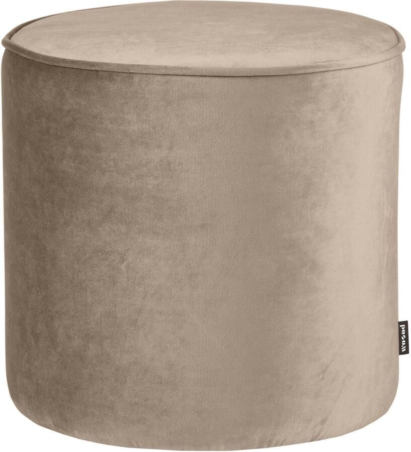 WOOOD Poef Sara Hoog Khaki 46Xo46