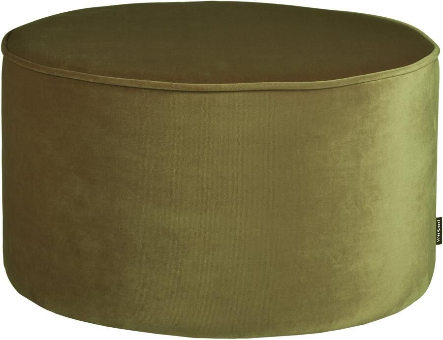 WOOOD Poef Sara Laag Army 36Xo60