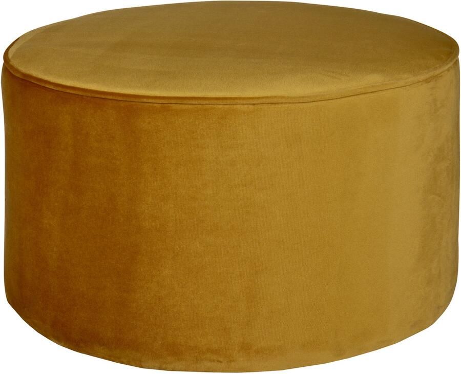 WOOOD Poef Sara Laag Oker 36Xo60