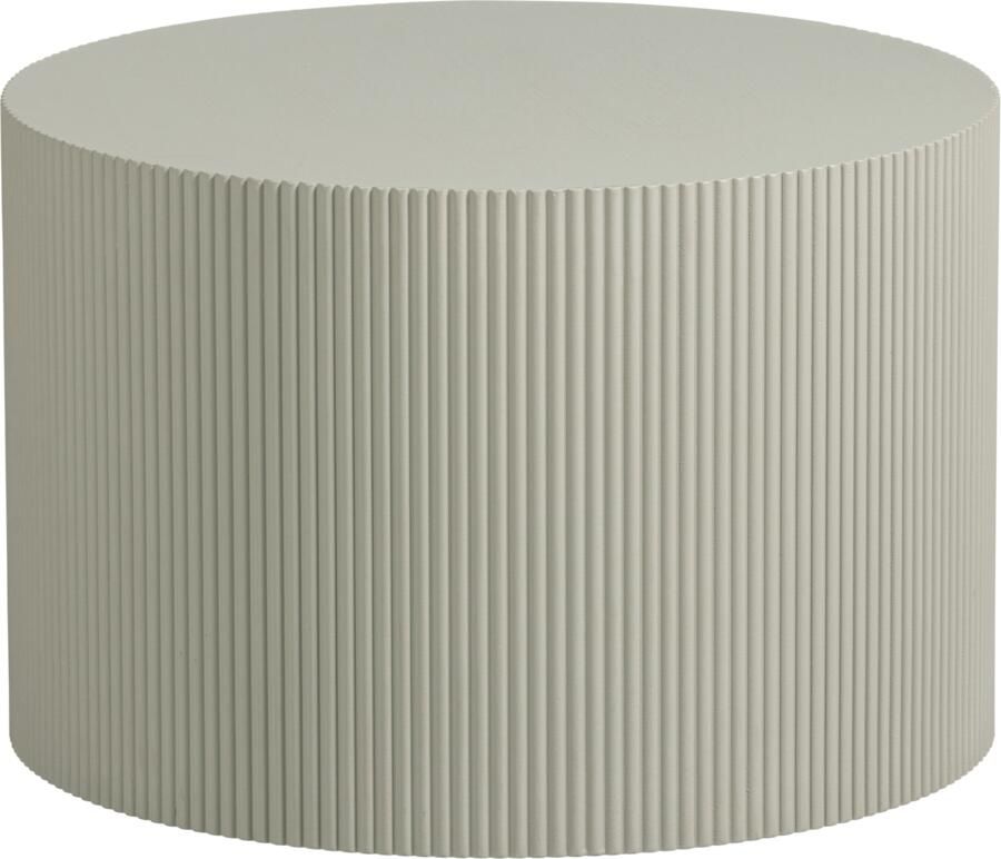 WOOOD SANNE BIJZETTAFEL ROND ANTIQUE BEIGE