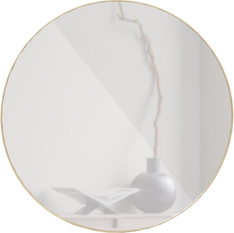 WOOOD Spiegel Doutzen Metaal Goud O80cm