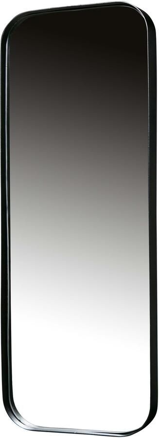 WOOOD Spiegel Doutzen Metaal Zwart 110x40cm
