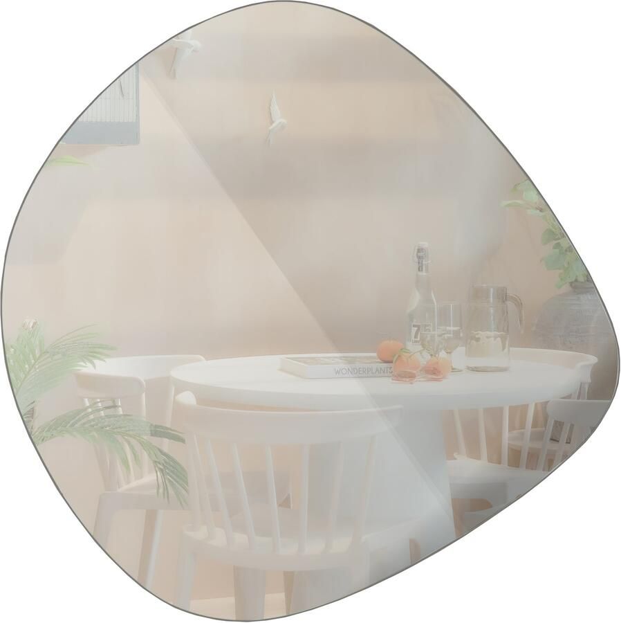 WOOOD Spiegel Philou Zwart 60x59cm