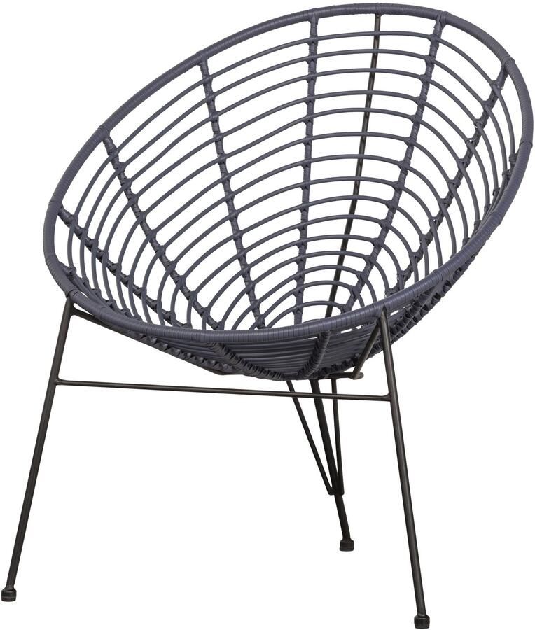 WOOOD Tuin Loungestoel Jane Inkt