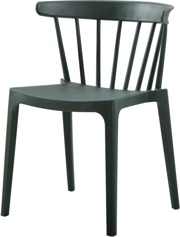 WOOOD Tuinstoel Bliss Met Spijlen Kunststof Army Groen