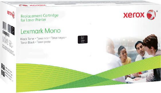 Xerox Compatible Tonercartridge Xerox alternatief tbv Lexmark X644 zwart