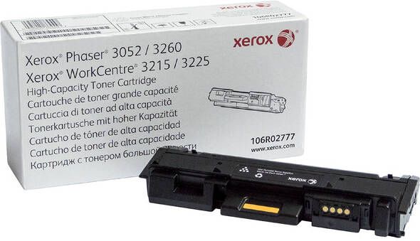 Xerox Tonercartridge 106R02777 HC zwart