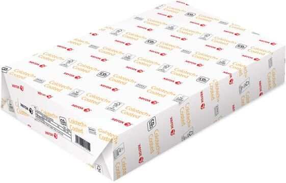 Xerox Laserpapier Colotech+ glossy coated A3 130gr wit 500vel