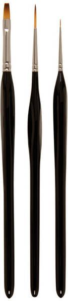 Zahn Penselenset modelbouw 3-delig