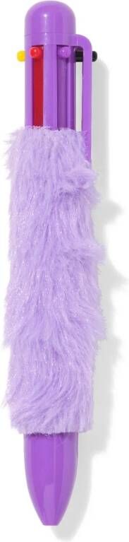 051 6-kleuren Pen Harig (lila)