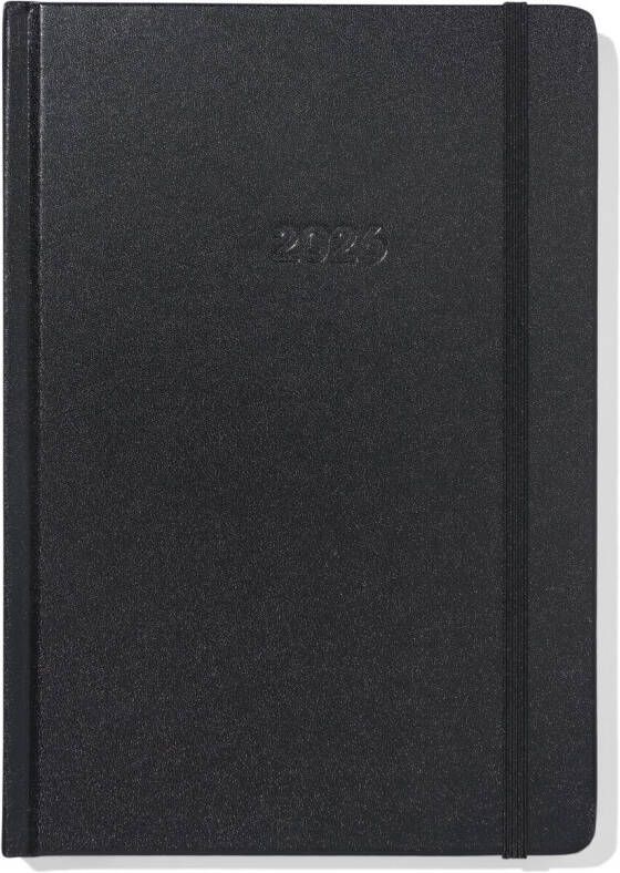 051 Agenda 2026 A5 PU Zwart