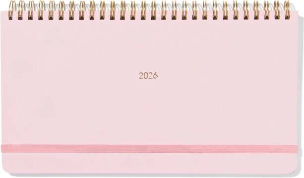 051 Agenda 2026 Horizontaal 24.5x13.5cm Hartjes
