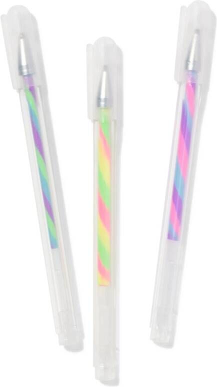 051 Gelpen Neon Meerkleurig