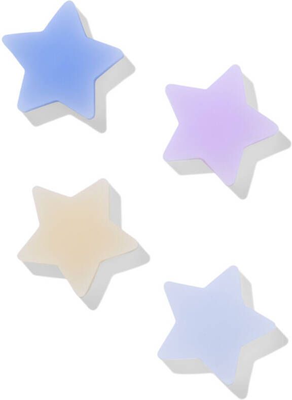 051 Gummen Sterren 4 Stuks (multi)
