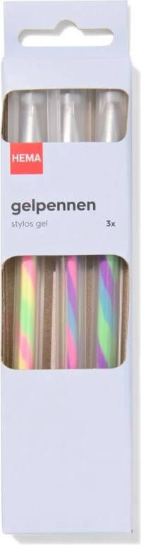 051 Multi Gelpen 3 Stuks (multi)