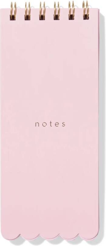 051 Notitieboek 20.6x8.5cm Roze