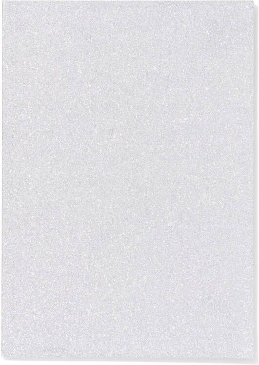 051 Schrift 25.5x18cm Gelinieerd Sterrenpatroon (zilver)