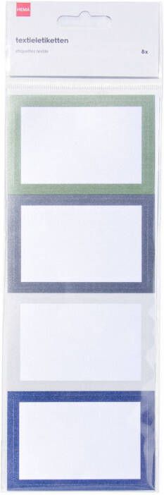 051 Textieletiketten 8 Stuks