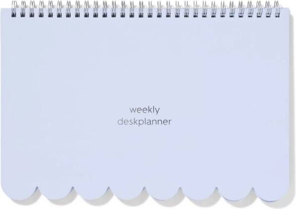 051 Weekplanner A4 (blauw)