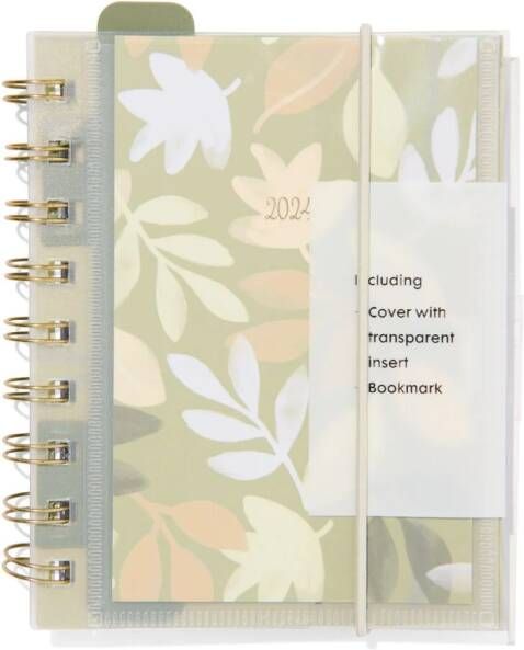 HEMA Agenda 2024 Met Spiraal En Insteekhoes 12.5x10