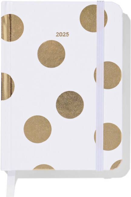 HEMA Agenda 2025 A6 PU Gouden Stippen