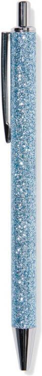 HEMA Balpen Roze Glitter Blauwschrijvend