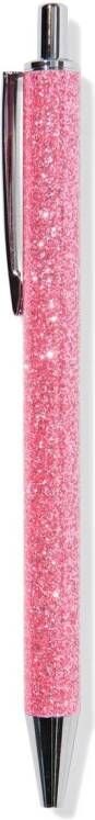 HEMA Balpen Roze Glitter Blauwschrijvend