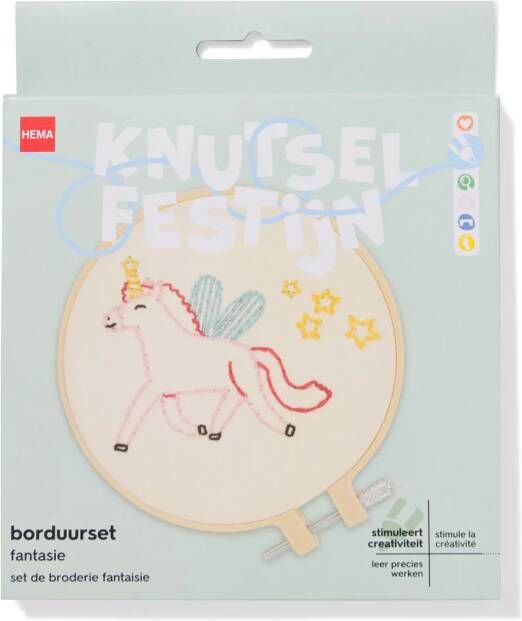 HEMA Borduurset Eenhoorn