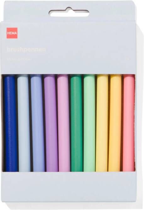 HEMA Brushpennen 10 Stuks