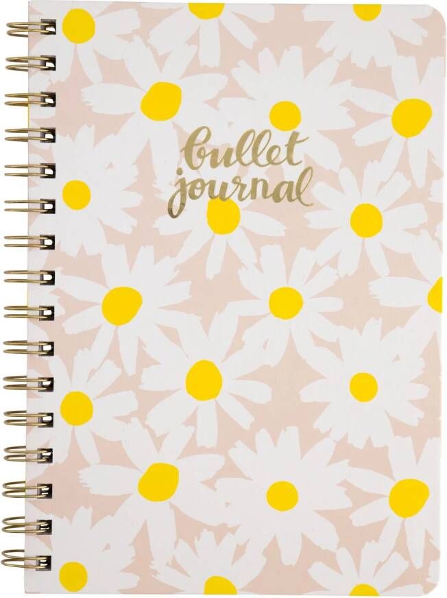 HEMA Bullet Journal Met Spiraal A5 Bloemen