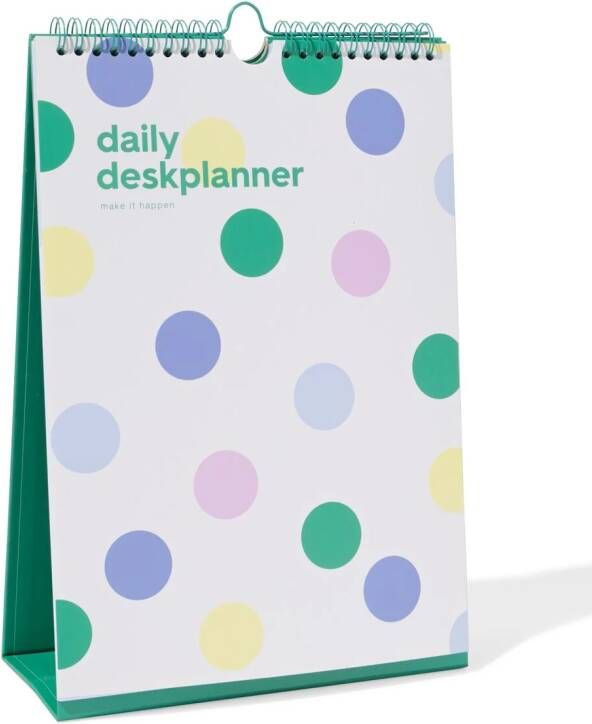 HEMA Bureau Dagplanner Met Spiraal En Standaard 30x21