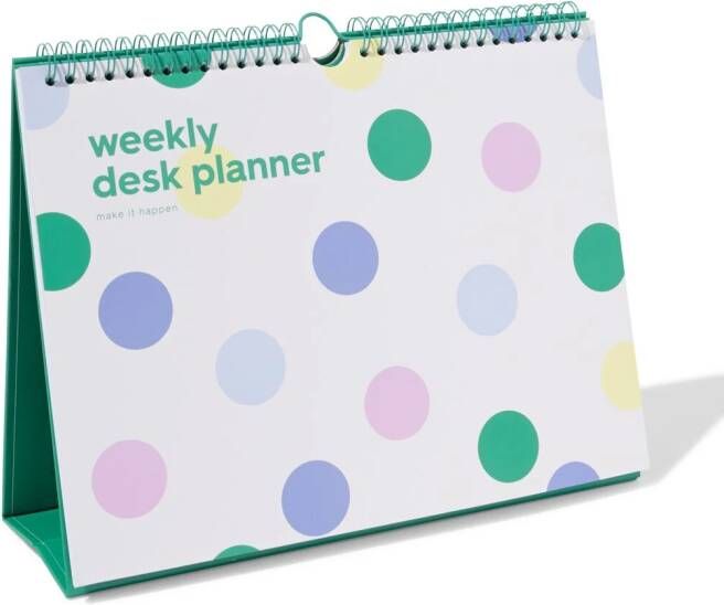 HEMA Bureau Weekplanner Met Spiraal En Standaard 21x28