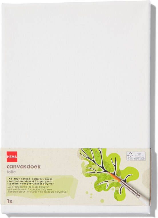 HEMA Canvasdoek 280gsm A4