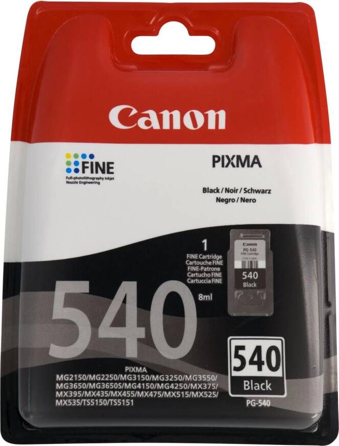 HEMA Cartridge Canon PG-540 Zwart