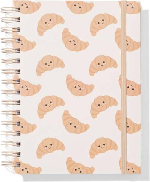 HEMA Collegeblok 4-in-1 A5 Croissant