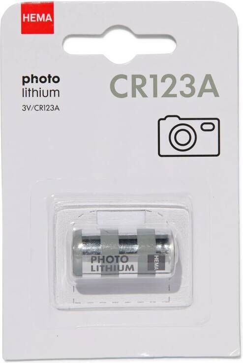 HEMA CR123A Photo Lithium Batterij