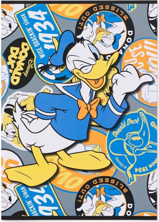 HEMA Donald Duck Schrift A4 Geruit 10x10mm