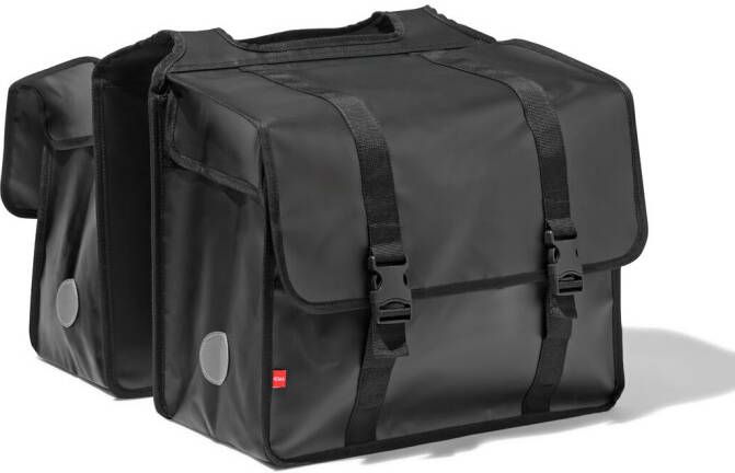 HEMA Dubbele Fietstas 60L 32x42x22 Zwart