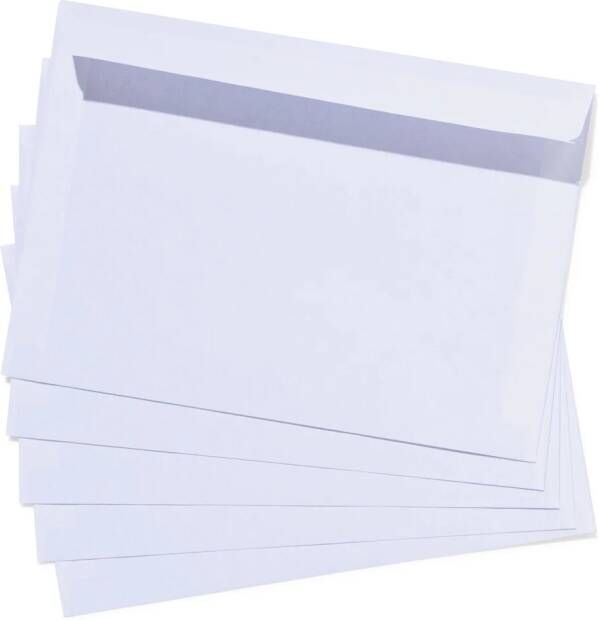 HEMA Enveloppen C6 40 Stuks (wit)