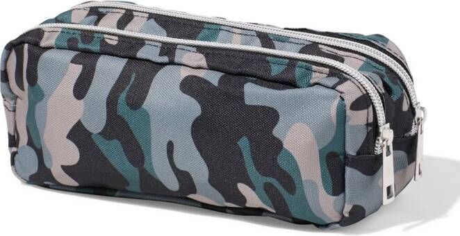 HEMA Etui Dubbele Rits Camo