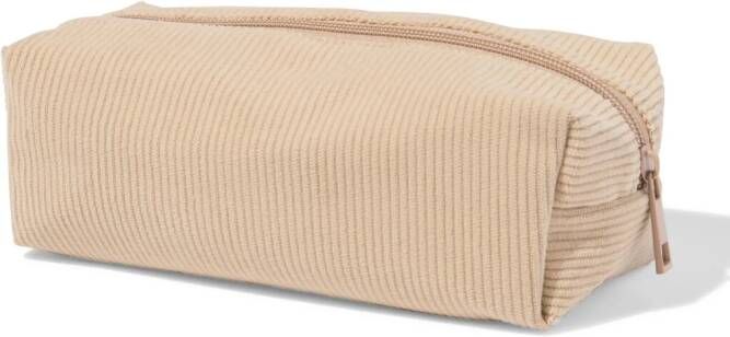 HEMA Etui Rib Beige