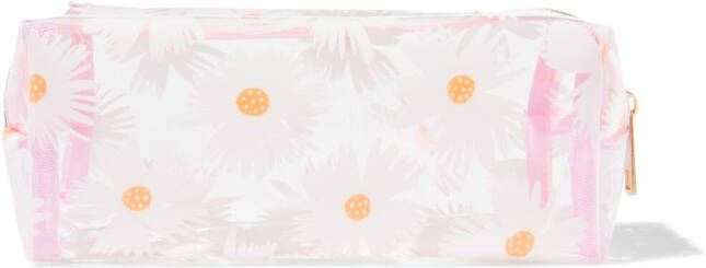 HEMA Etui Transparant Bloemen